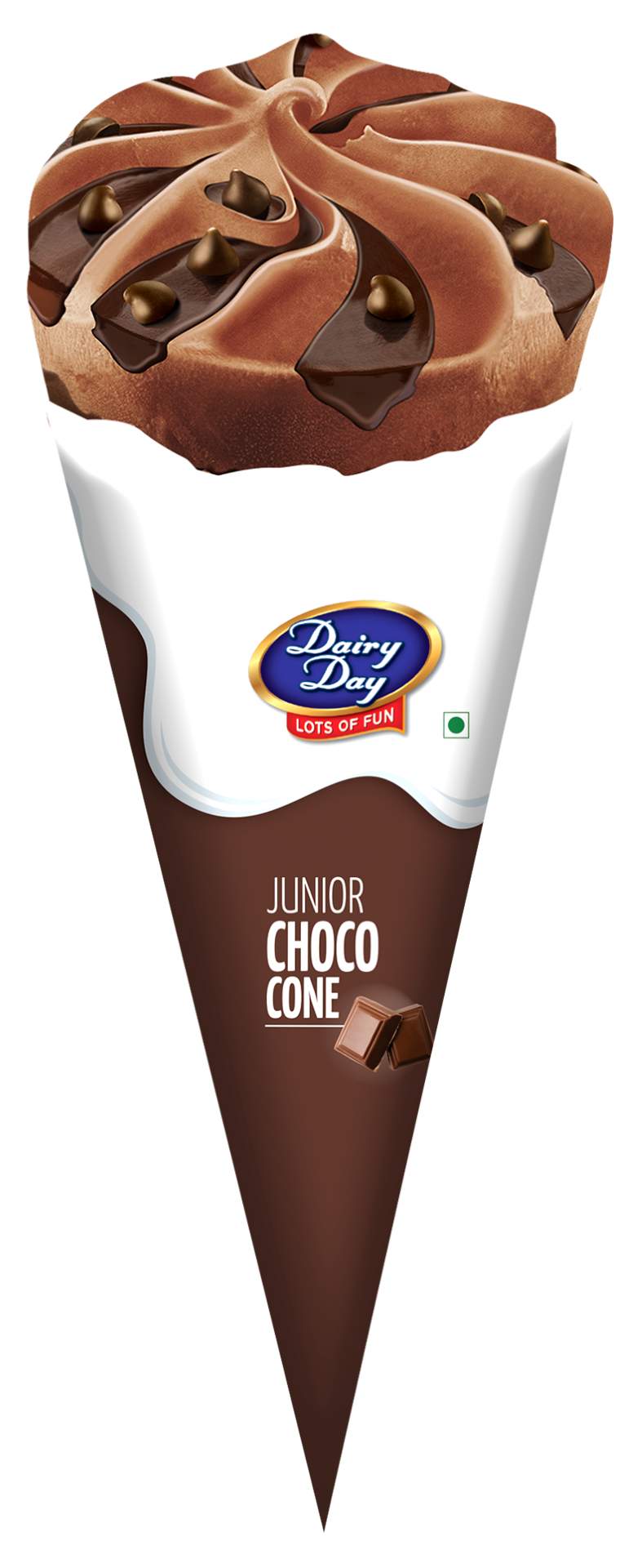 DAITY CORNADO COCOA CONE 80G